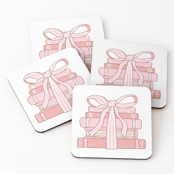 Item preview, Pink Books In A Bow designed and sold by Nyxander's Bookish Catalogue.