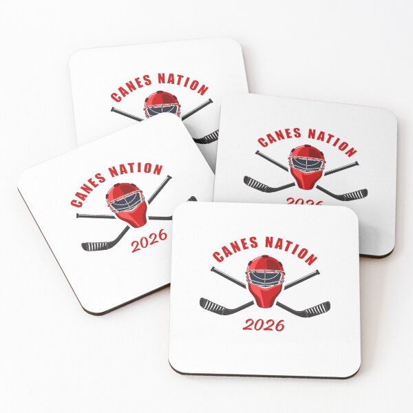 Item preview, Canes Nation Hockey Helmet Champions 2026 designed and sold by Dinaelsherkawy.