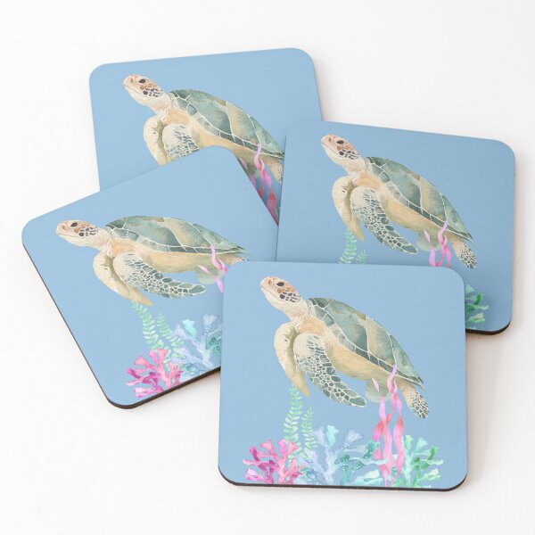 Item preview, Sea turtle - watercolor  designed and sold by Randomnessy.