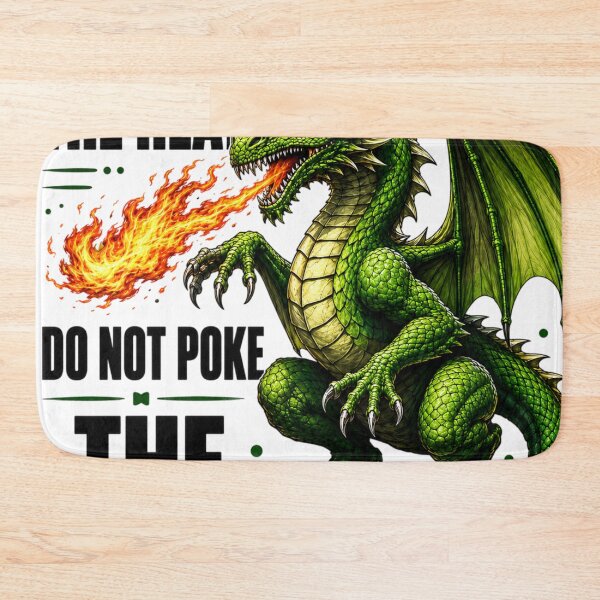 Item preview, If You Cant Take The Heat Don't Poke The Dragon designed and sold by INKRebelGraphic.