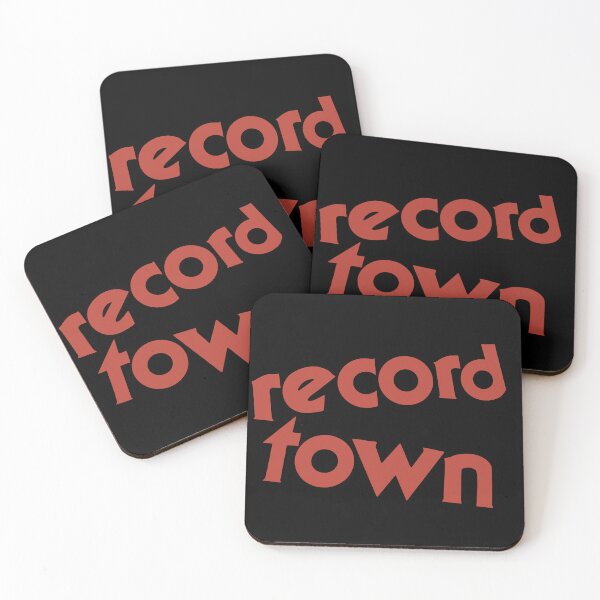 Item preview, Record Town designed and sold by pink-beagle.
