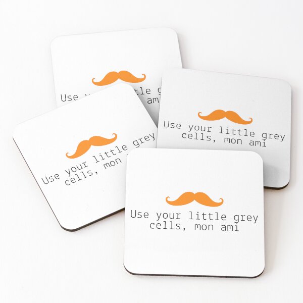 Item preview, Use your little grey cells designed and sold by Fantasy2Reality.