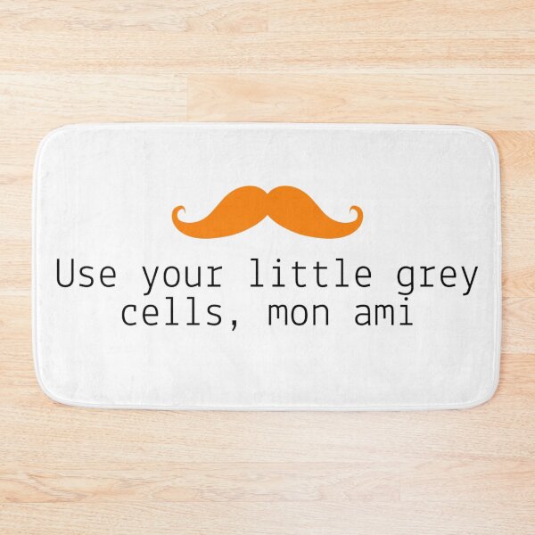 Item preview, Use your little grey cells designed and sold by Fantasy2Reality.