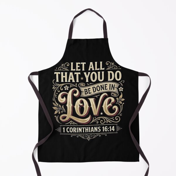 Item preview, 1 Corinthians 16 14 Bible Verse Let All Be Done In Love Vintage designed and sold by LumenWear | Modern Catholic Apparel & Christian Gifts.