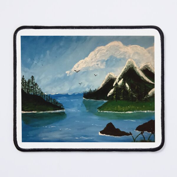 Item preview, Mountains by a Lake designed and sold by EdyJ.