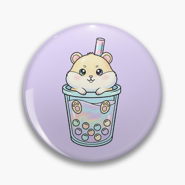 Item preview, Cute Kawaii Hamster Illustration - Adorable Pet Art designed and sold by Exquisite Design Studio „Paculówka”.