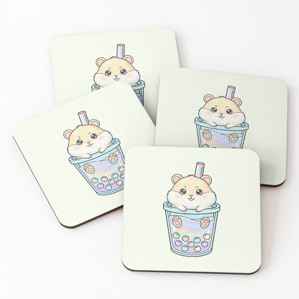 Item preview, Cute Kawaii Hamster Illustration - Adorable Pet Art designed and sold by Exquisite Design Studio „Paculówka”.