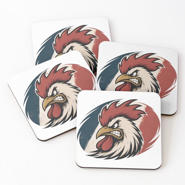 Item preview, Coq Gaulois Vintage French Patriot Rooster | France National Pride Retro Logo designed and sold by EdGraphy.