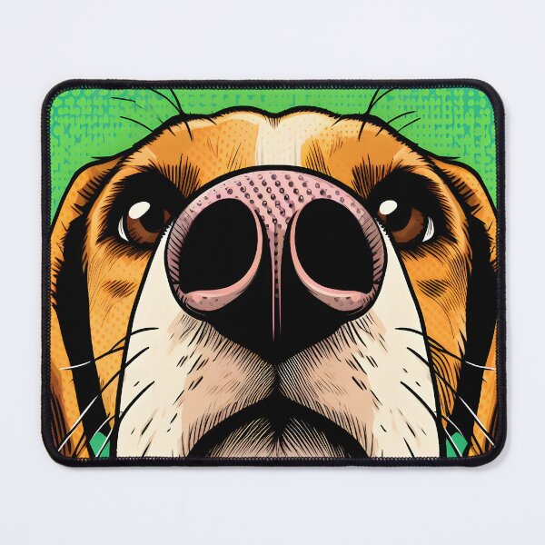 Item preview, Boop the Snoot Funny Dog Nose Close Up designed and sold by InkRevolt.
