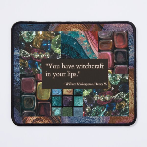 Item preview, You Have Witchcraft in Your Lips – Shakespeare Dark Academia Collage designed and sold by CrisCat.