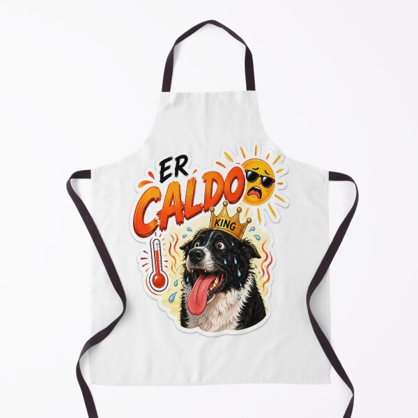 Item preview, Er Caldo – Funny Summer Dog designed and sold by RipantinaFantasy .