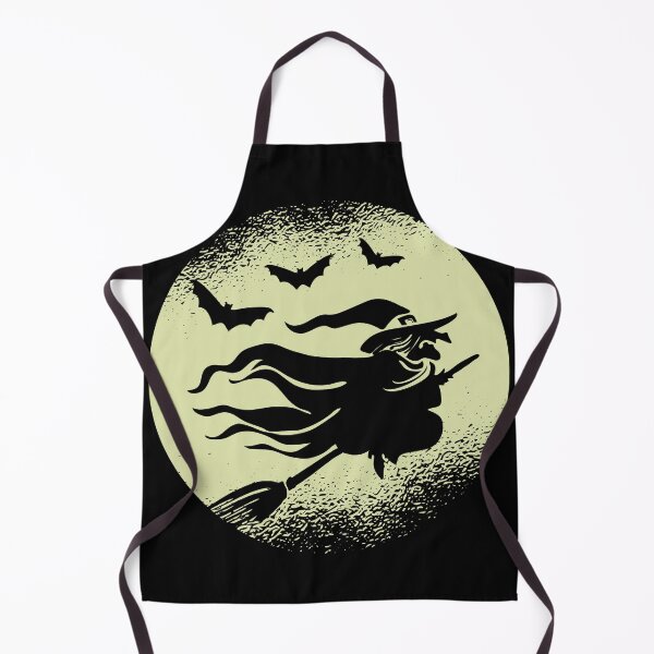 Item preview, Flying Witch Under the Full Moon Halloween Design designed and sold by Jack W Art.