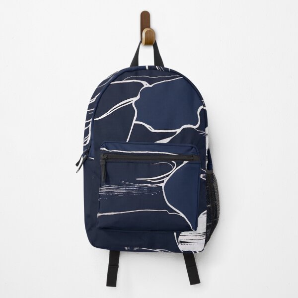 Item preview, Canyon - Blue Abstract Art designed and sold by shadow-bloom.