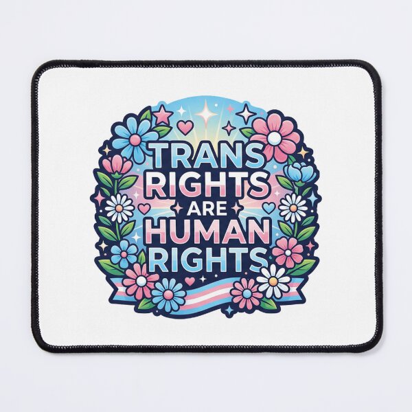 Item preview, Trans Rights Are Human Rights Pride designed and sold by BluePrint Vibe.