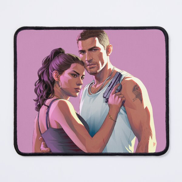 Item preview, GTA 6 Jason and Lucia  designed and sold by CortsideGoods.