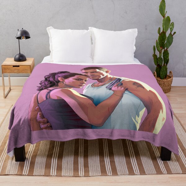 Item preview, GTA 6 Jason and Lucia designed and sold by CortsideGoods.