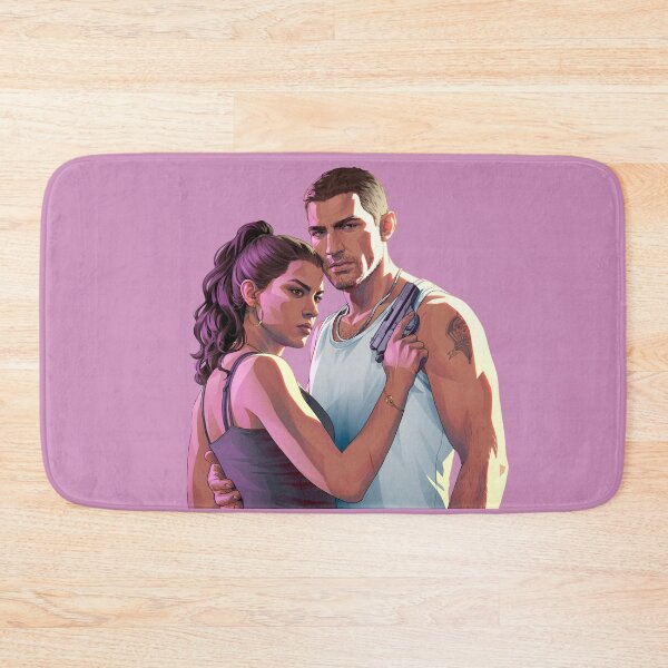 Item preview, GTA 6 Jason and Lucia  designed and sold by CortsideGoods.