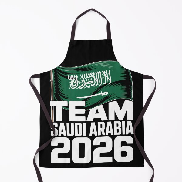 Item preview, Team Saudi Arabia 2026 Soccer Fan T-Shirt V16 designed and sold by DBWStudios.