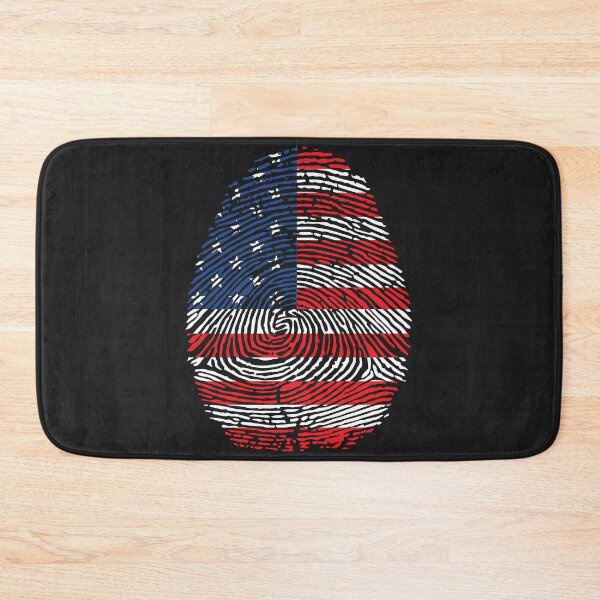 Item preview, American Flag Fingerprint  USA Patriot Identity Design designed and sold by Jack W Art.
