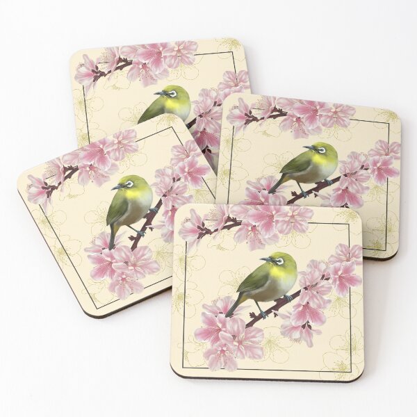Item preview, Indian white-eye bird designed and sold by Art_By_Wing.