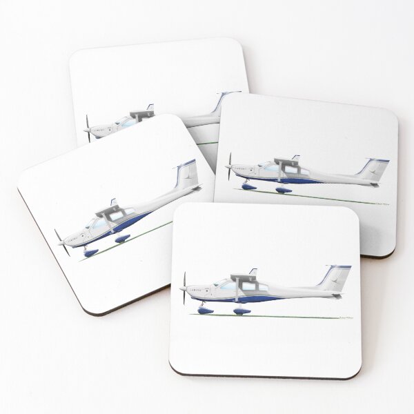 Item preview, Jabiru Aircraft J430 designed and sold by Grubby Fingers Aircraft Illustration.