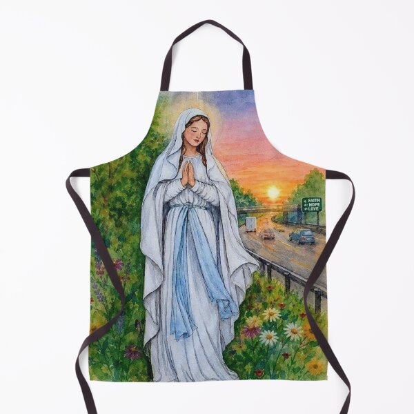 Item preview, Our Lady of the Highway designed and sold by Holyhearts.