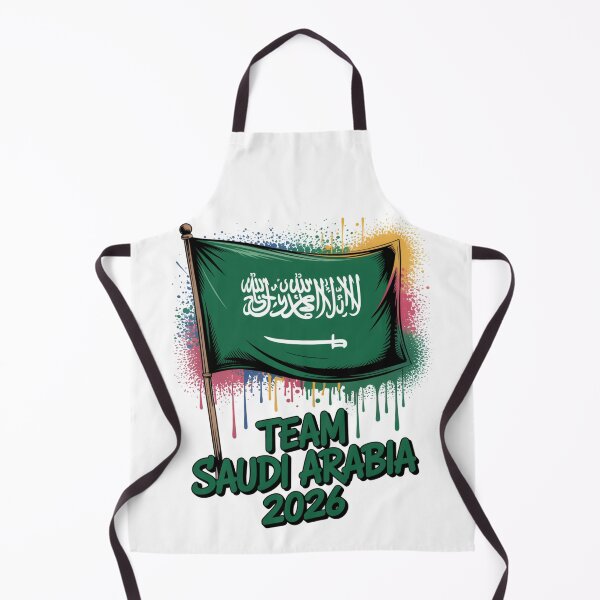 Item preview, Team Saudi Arabia 2026 Soccer Fan T-Shirt V17 designed and sold by DBWStudios.
