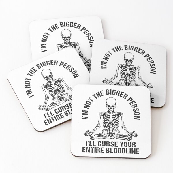 Item preview, I'm Not The Bigger Person I'll Curse Your Entire Bloodline designed and sold by gunaone-design.