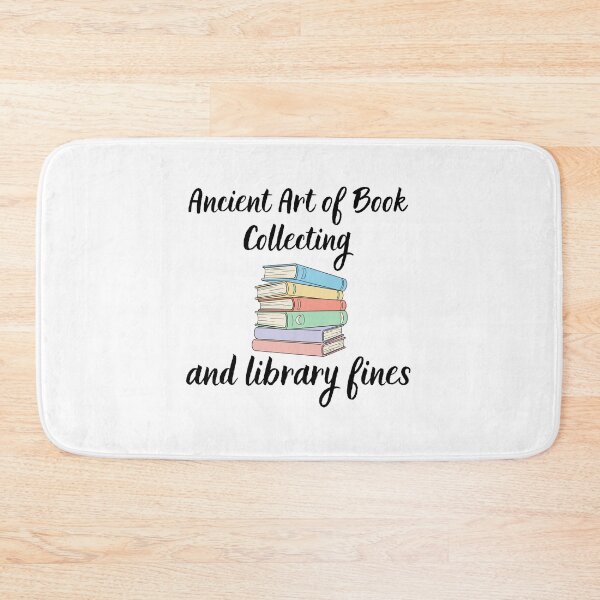 Item preview, Ancient Art of Book Collecting and library fines designed and sold by BritishDelights.