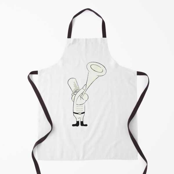 Item preview, SpongeBob- DOODLE fish playing the trumpet in the Bubble Bowl designed and sold by DibujandoPorfa.