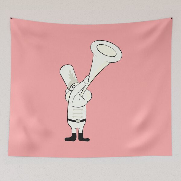 Item preview, SpongeBob- DOODLE fish playing the trumpet in the Bubble Bowl designed and sold by DibujandoPorfa.