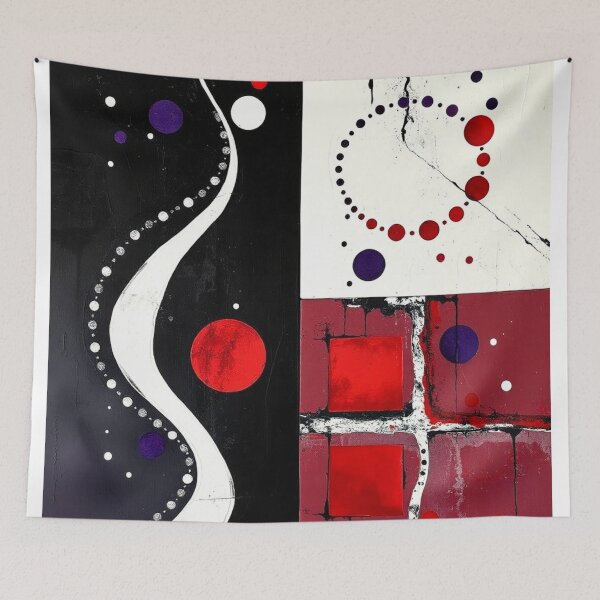 Item preview, rhythm of the spheres colorful geometric abstract design designed and sold by SmashingDeals.