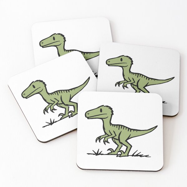 Item preview, Cute Velociraptor Doodle designed and sold by pixiedustpaint.