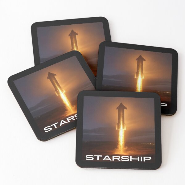 Item preview, SpaceX Starship Launch | Reusable Rocket Space Exploration Design designed and sold by TEEJAMBOREE.
