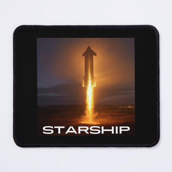 Item preview, SpaceX Starship Launch | Reusable Rocket Space Exploration Design designed and sold by TEEJAMBOREE.
