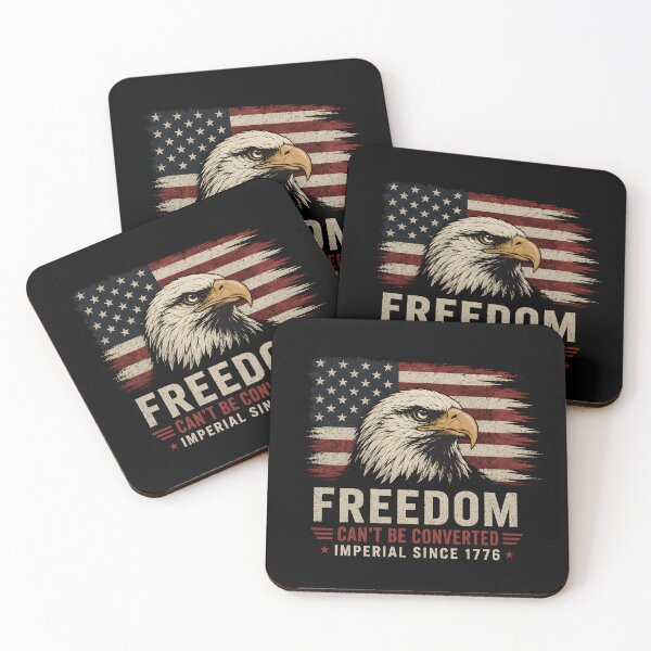 Item preview, The Metric System Can't Measure Freedom Funny 4th of July  designed and sold by Lina Caro.