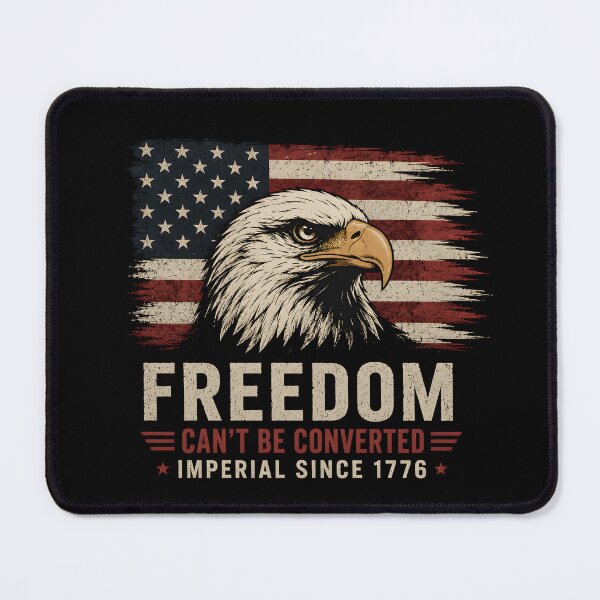 Item preview, The Metric System Can't Measure Freedom Funny 4th of July designed and sold by Lina Caro.