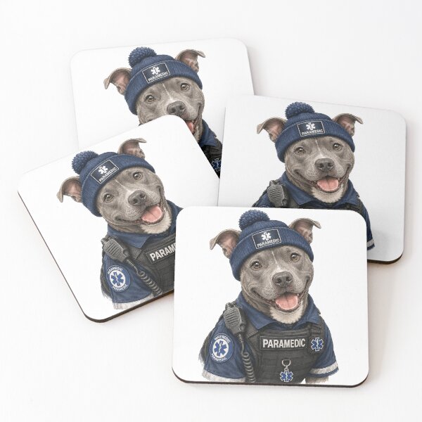 Item preview, Paramedic Pitbull designed and sold by Digital-Dogs.