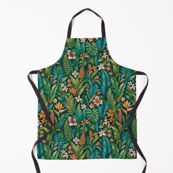 Item preview, Vibrant Tropical Rainforest Botanical Seamless Pattern designed and sold by zenjiinspired.