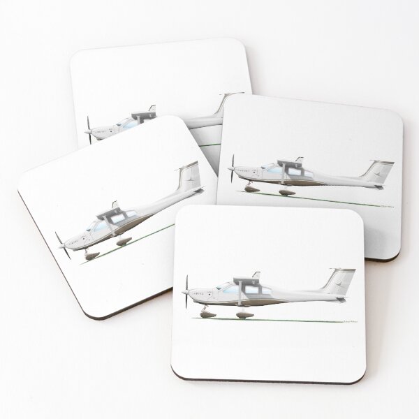 Item preview, Jabiru Aircraft J430 designed and sold by Grubby Fingers Aircraft Illustration.