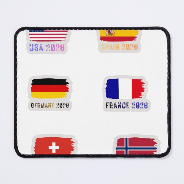 Item preview,  "National Flags Collection 2026 Patriotic Travel Design" or "World Flags 2026 International Sports designed and sold by KAWAII STUDIO NB.