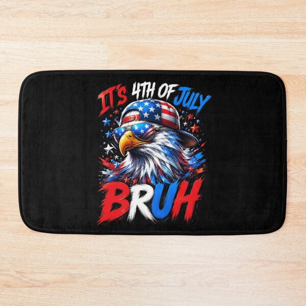 Item preview, Its 4th Of July Bruh Funny Patriotic Eagle USA Meme designed and sold by Ali-printshop.