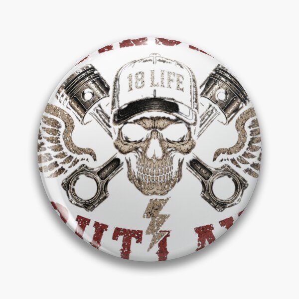 Item preview, Diesel Outlaw USA Skull & Crossed Pistons | Vintage Diesel Trucker Graphic T-Shirt designed and sold by Diesel outlaw .