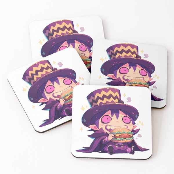 Item preview, Mephisto Pheles Blue Exorcist Chibi Burger Magical Kawaii Bite designed and sold by earlobejerk.