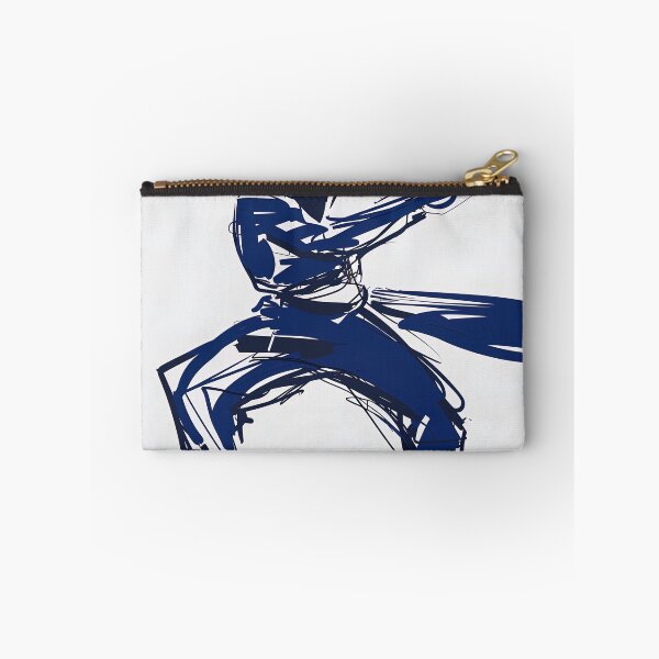 Item preview, Capoeira - Blue Abstract Art designed and sold by shadow-bloom.