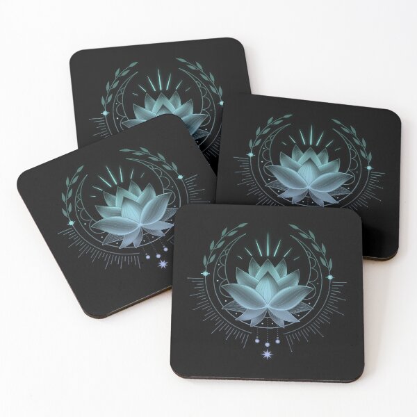 Item preview, Icy Lotus Mystic Emblem designed and sold by MarlonOspinaStore.