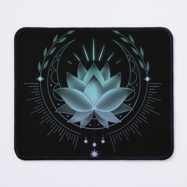 Item preview, Icy Lotus Mystic Emblem designed and sold by MarlonOspinaStore.