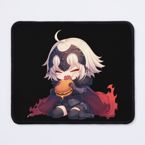 Item preview, Darc Jeanne Darc Alter Fate Grand Order Chibi Kawaii Burger Anime Girl Dark Charm designed and sold by earlobejerk.