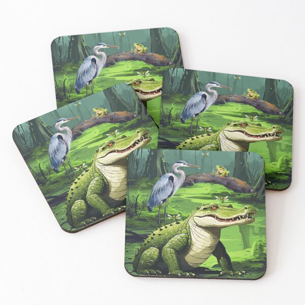 Item preview, SWAMP DWELLERS designed and sold by Tammera.