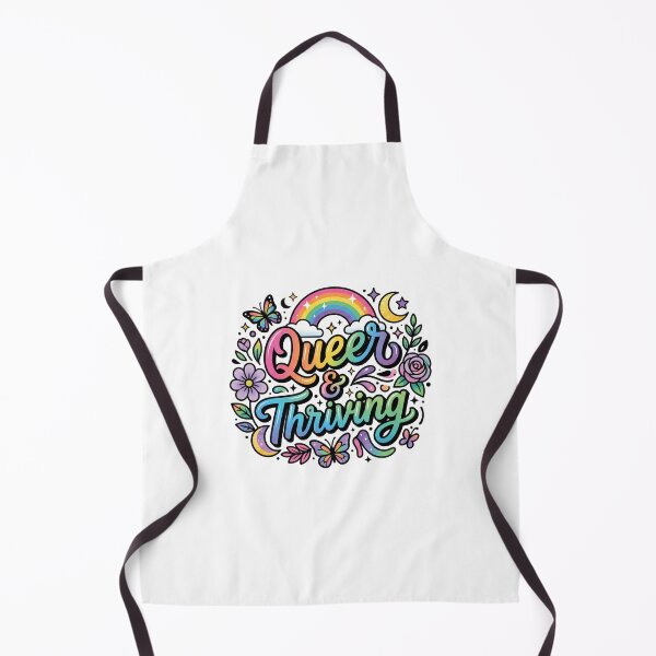 Item preview, Queer And Thriving LGBTQ Pride designed and sold by BluePrint Vibe.